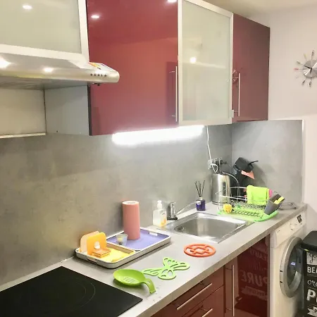 Апартаменты Superbe In At 450m From The Sea With Clim *