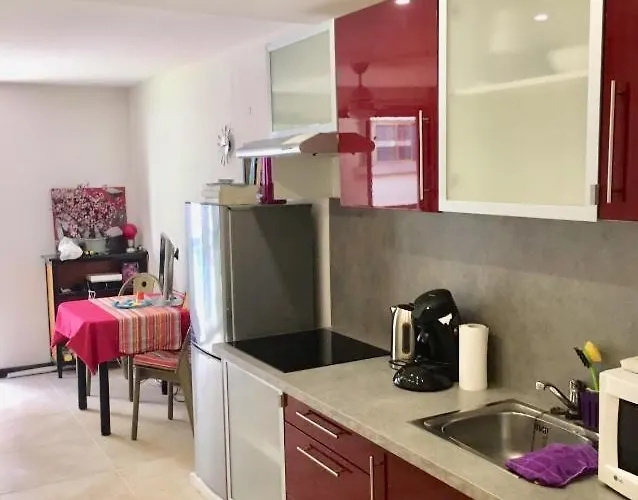 Apartmán Superbe In At 450m From The Sea With Clim Nice