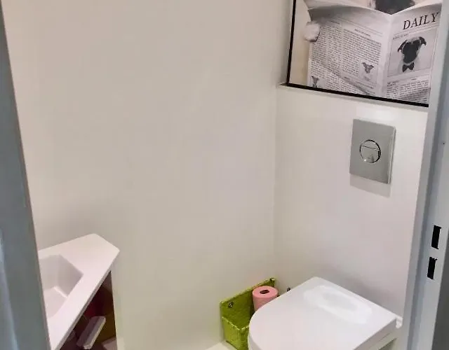 Superbe In At 450m From The Sea With Clim Apartmán